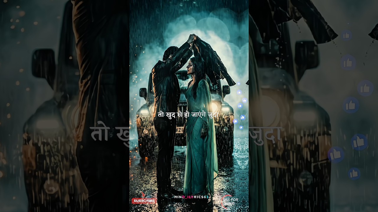 Tum Hi Ho - Arijit Singh 🌧️💔 | AI Cinematic Story (Slowed + Reverb) #shorts