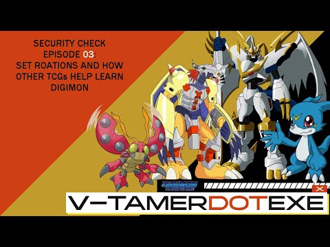 Security Check - Digimon TCG Podcast Ep. 3 - Set Rotations and How Other TCGs Help Learn Digimon