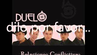 Grupo Duelo Que ya te vas