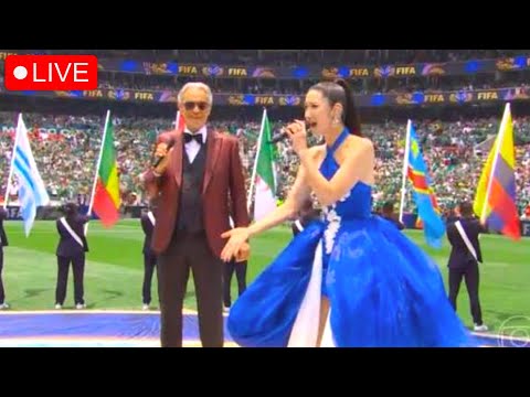 Andrea Bocelli and Ejae DNA Live Performance At FIFA World Cup 2026 Opening Ceremony
