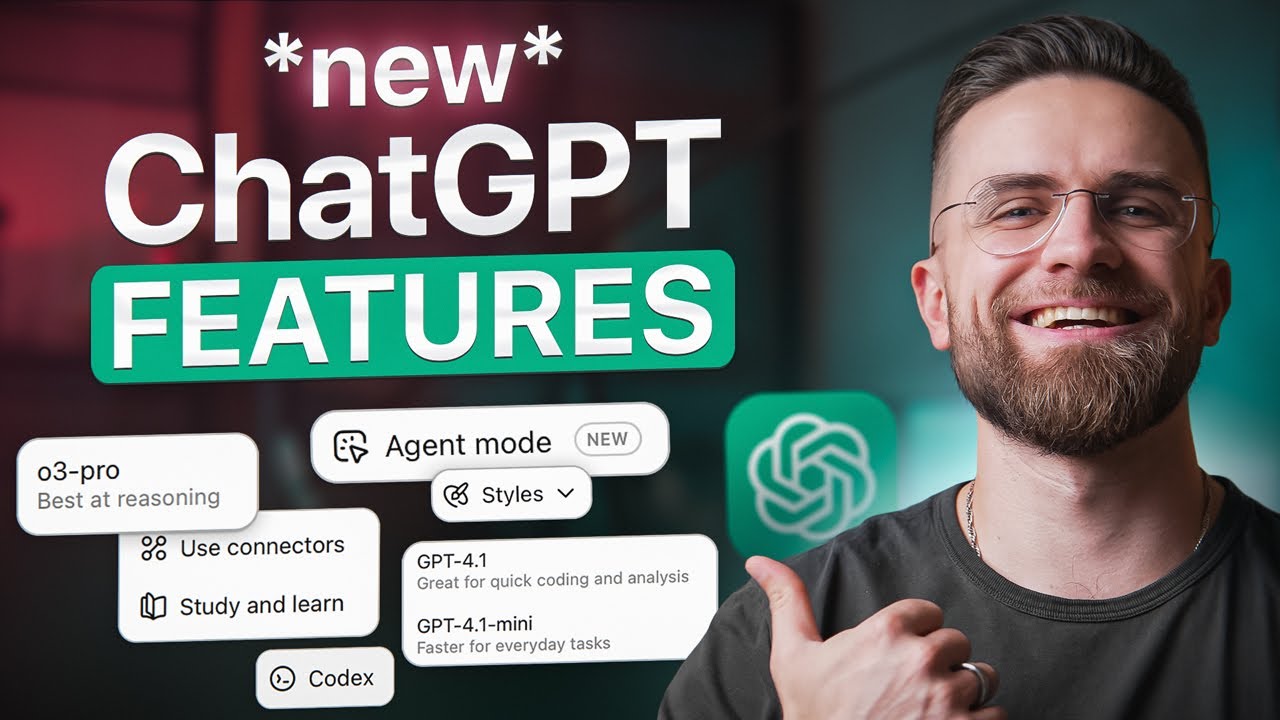 INSANE ChatGPT 2025 Update — Agent Mode & o3-Pro Explained Fast