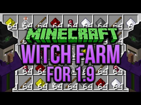 xisumavoid - Minecraft: Witch Farm For 1.9 Tutorial