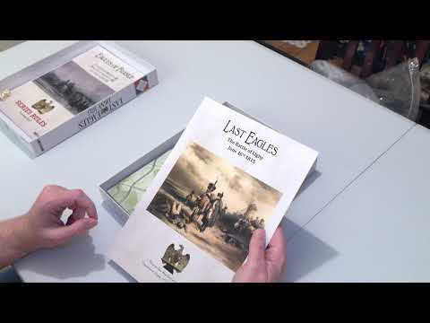 What's in the Box, Last Eagles Ligny 1815 from Hexasim Games