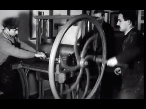 1966 Clase de grabado en la Real Academia de Bellas Artes de San Fernando, Madrid