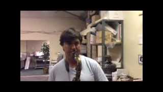 Video thumbnail for CE Winds The Sig Tenor saxophone sax mouthpiece (inspired by Otto Link Slant Sig FL Tone Master) by CE Winds