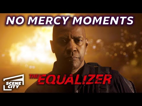 No Mercy Moments From The Equalizer Movies (Denzel Washington #hd #4k #action)