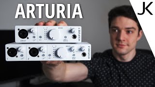 Video thumbnail for Arturia MiniFuse 1 and 2 USB Audio Interface - REVIEW (sound test) by Julian Krause