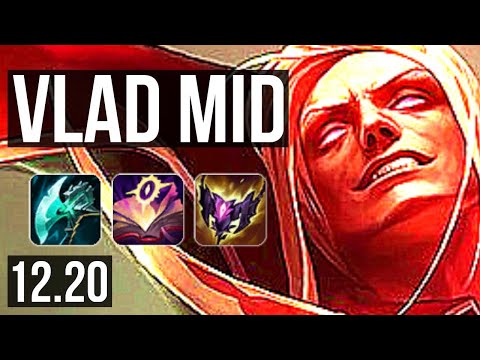 VLADIMIR vs VIKTOR (MID) | 7/1/10, Rank 7 Vlad, Dominating | EUW Challenger | 12.20