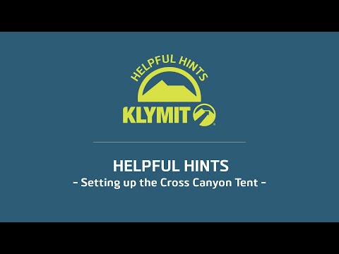 Helpful Hints: Setting up the Cross Canyon Tents