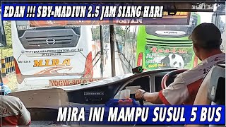 Download lagu EDAN‼️CEPET GAK MASUK AKAL || 5 BUS DEPAN DI SUSUL MIRA INI || mp3