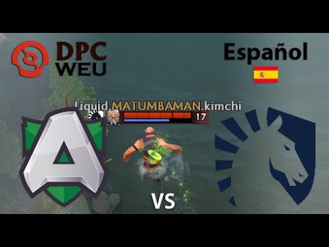 Alliance vs Team Liquid  (1 juego) BO2 | DPC WEU | Summer Tour 2022