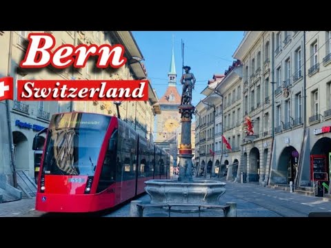 Bern Switzerland, the capital city of Switzerland, the old town of Bern, UNESCO World Heritage Site