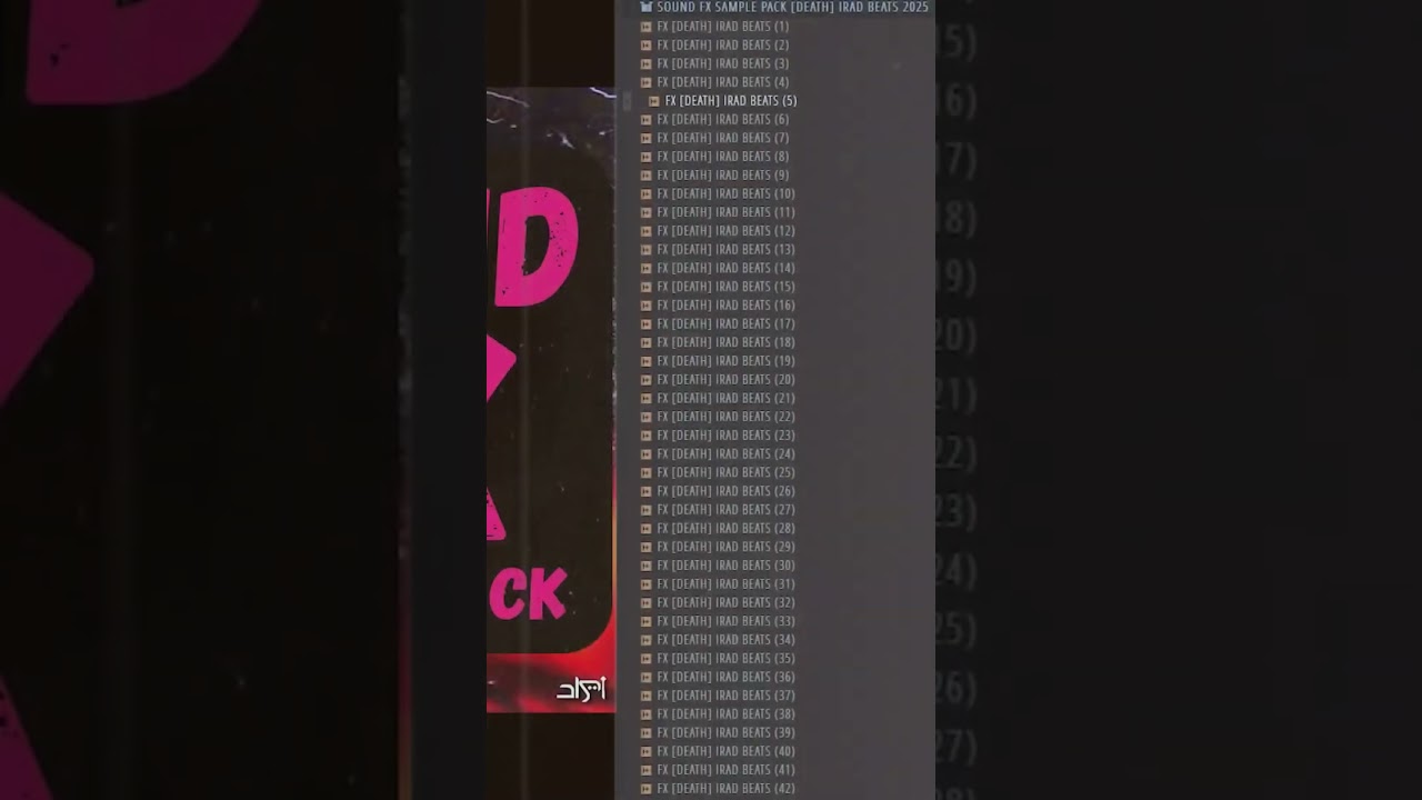 ROYALTY FREE SAMPLE PACK SOUND FX / Production Sound Effects 2025 