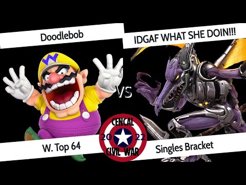 CenCal Civil War 2022 - Winner's Top 64 - Doodlebob (Wario) vs IDGAFWHATSHEDOIN!!! (Ridley)