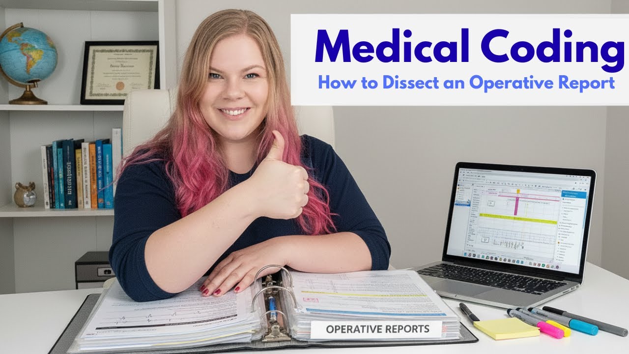 How to Dissect an Operative Report in Medical Coding - CPT and ICD-10-CM Demonstration