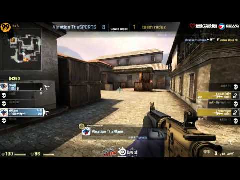 team radux vs. Vination eSports | Gruppe C, ESWC 2013 German Qualifier | de_mirage