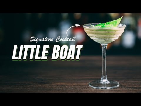 Little Boat Cocktail. Sherry Cocktails & Velvet Falernum | Just Shake or Stir