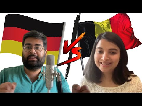 Germany 🇩🇪 v/s 🇧🇪 Belgium : Education, Living Costs, Wages and more ft. @honey chilli stories