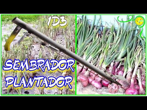SEMBRADOR PLANTADOR MANUAL casero 1D3