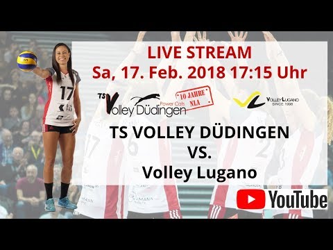 NLA Volleyball: TS Volley Düdingen - Volley Lugano