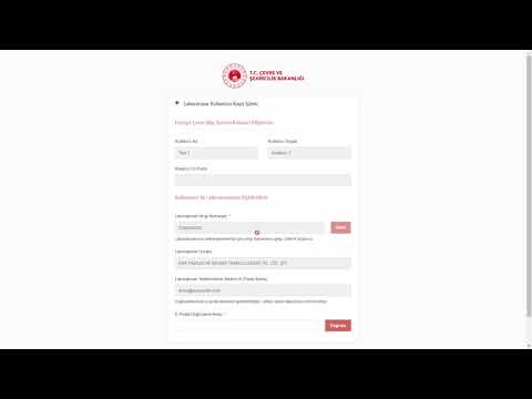 MELBES Laboratuvar Girişi