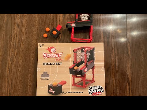 Let’s Build Snap & Switch Supershot by Skeeball Build Set Five Below LEGO compatible building blocks