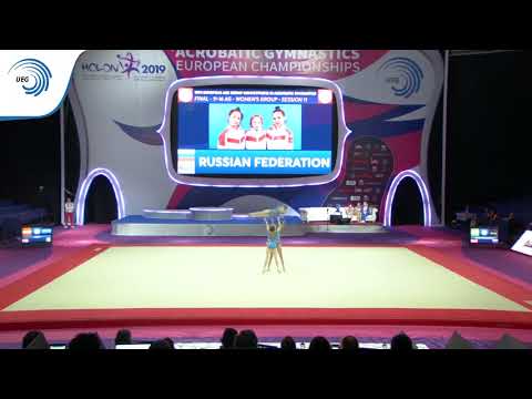 Women's group Russia - 2019 European Age Group bronze medallists, 11 - 16