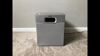 Video thumbnail for Sony SA-WMSP4 Home Theater Powered Active Subwoofer by Audio Electronics