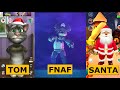 FNAF Vs TOM Vs SANTA Who Is Best Talking Echo Fnaf