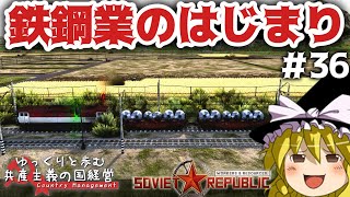 【Workers & Resources: Soviet Republic】#36 ゆっくりと歩む共産主義の国経営【ゆっくり実況】