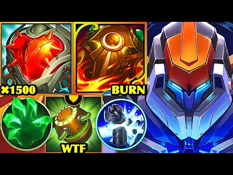 Wild Rift China Sion Top | MAX TANK HEARTSTEEL MONSTER! UNSTOPPABLE SION?! | Build & Runes