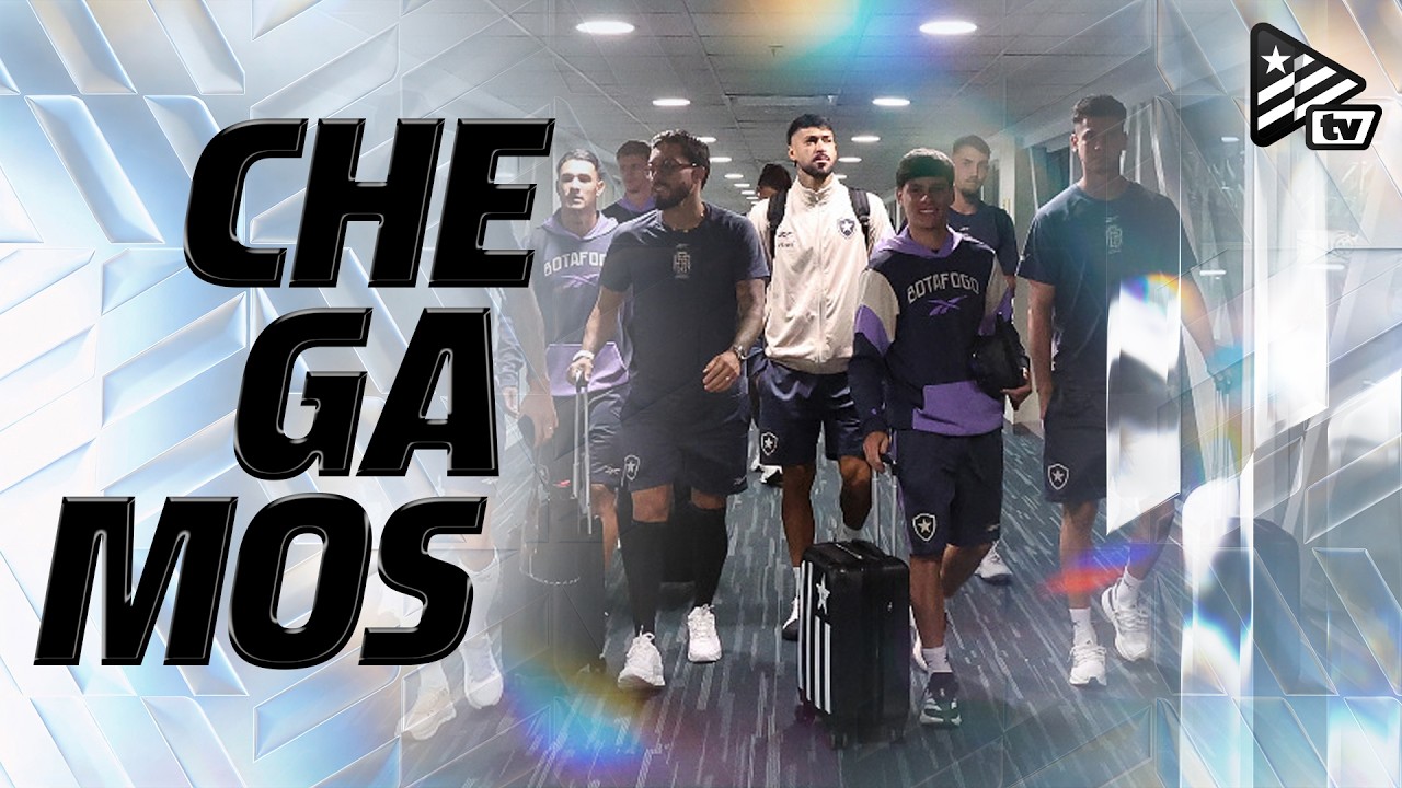 VÍDEO: Botafogo desembarca em Guayaquil para jogo com Barcelona-EQU