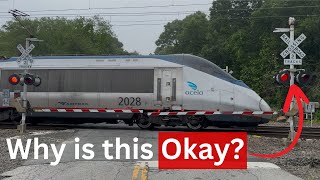 This Railroad Crossing Makes No Sense