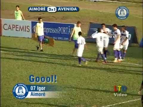 Aimoré 3x1 Avenida - Copa Sub 19 - 23/08/2014