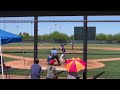 Jaron Snyder pitching & 2 AB’s (Perfect Game 2019)