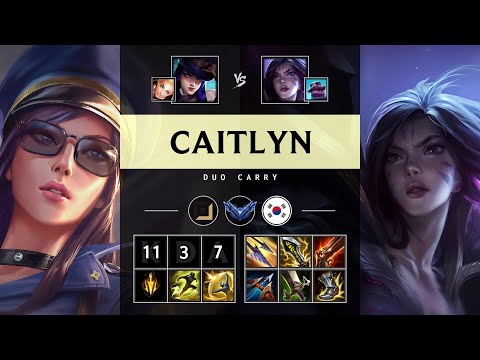 Caitlyn ADC vs Kai'Sa - KR Diamond Patch 25.04
