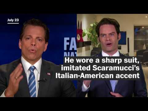 'Weekend Update' highlights a news-filled summer and doesn't forget The Mooch