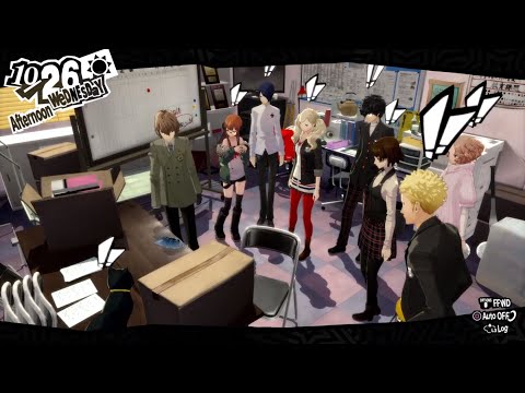Persona 5 Royal - School Festival Day 2 / Akechi's Deal / Kawakami's Festival Scene