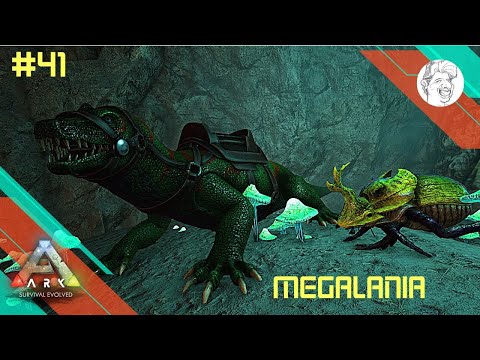 ARK: THE ISLAND - Curious animals. ( Megalania ). #41