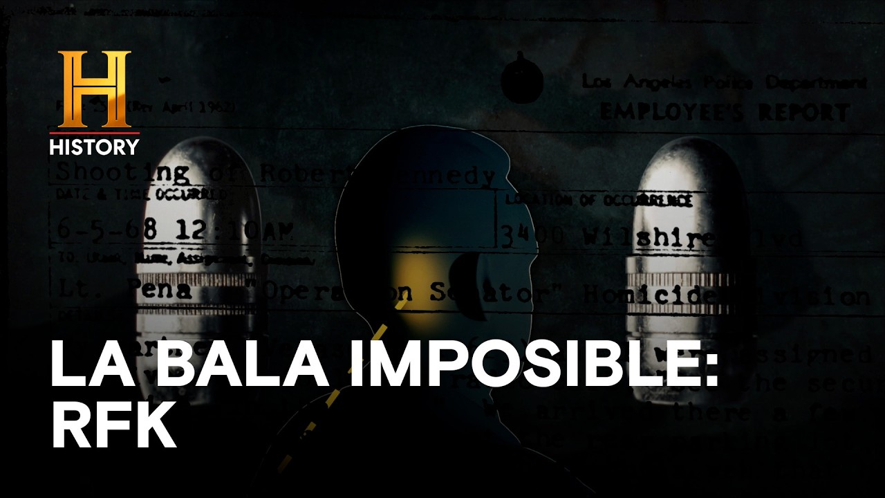 LA BALA IMPOSIBLE: RFK 🩸📁 - Grandes misterios de la historia