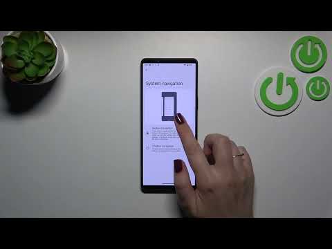 How to Set Gestures Navigation on Sony Xperia 1 V