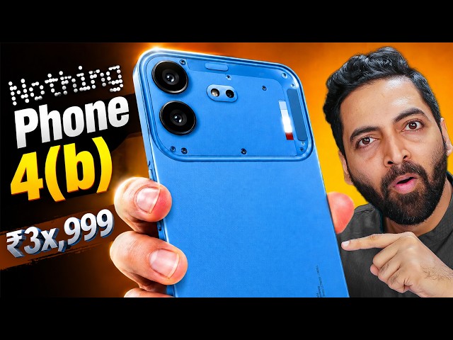 Nothing Phone (4b) Unboxing: SD 6 Gen 4, 120Hz Amoled, 6000 mAh & More