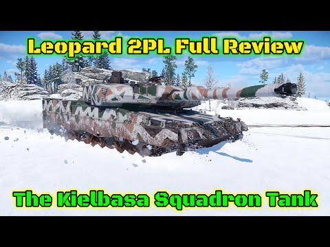 Leopard 2PL Full Squadron Vehicle Review - Is It Worth Buying Or Grinding? [War Thunder]