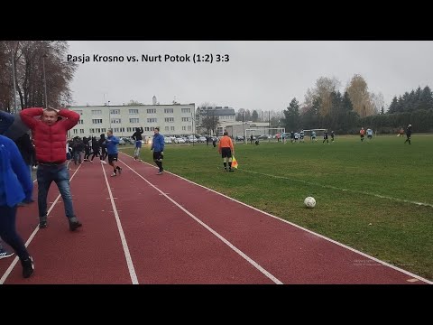 Pasja Krosno vs. Nurt Potok (1:2) 3:3, klasa B, Krosno, Grupa IV, 5.11.2022