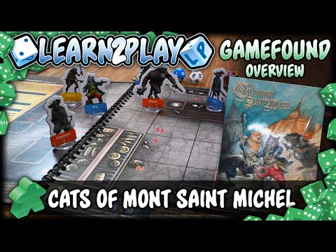 Learn to Play Presents: Cats of Mont Saint Michel Gamefound overview