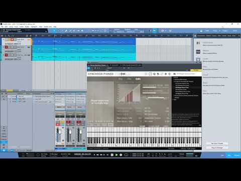 VSL Synchron D-274 / Ivory II Italian Grand / Garritan CFX sound test - Kapustin etude op.40 no.8