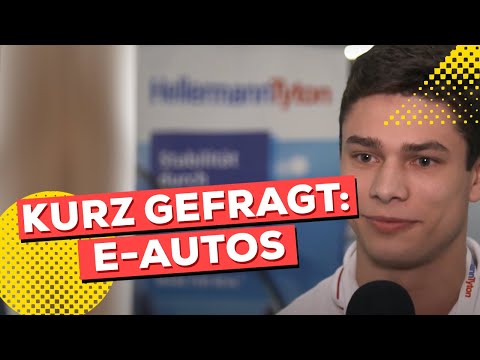 Thumbnail for Wie stehst du zu E-Autos? l KURZ GEFRAGT #9 l E-Zubis by Autos l