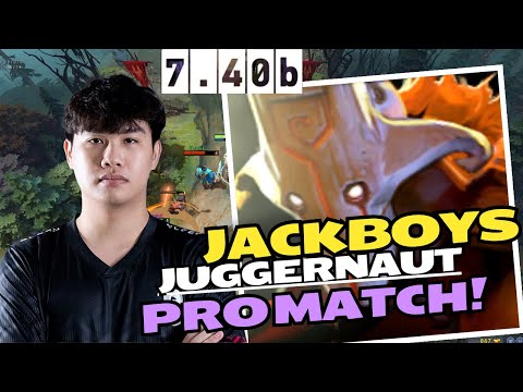 🤯JACKBOYS [Juggernaut] HC 7.40b- DOTA 2 HIGHEST MMR MATCH#dota2gameplay  #dota2