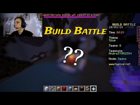 Abbiamo vinto con questa costruzione! Build Battle Minecraft ITA