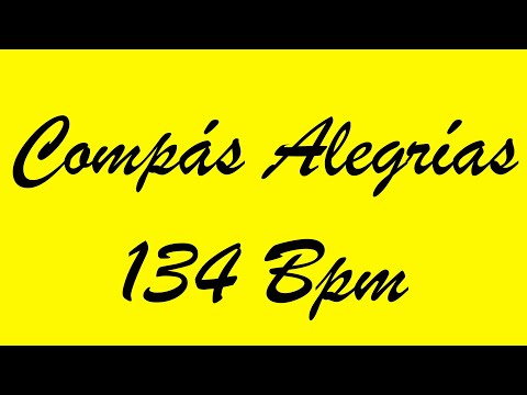 Compás Alegrías 134 Bpm - Bases Flamencas